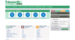 Desktop Screenshot of boutique.immoannoncextra.com